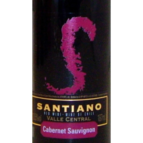 Santiano Cabernet Sauvignon Central Valley 187 ml