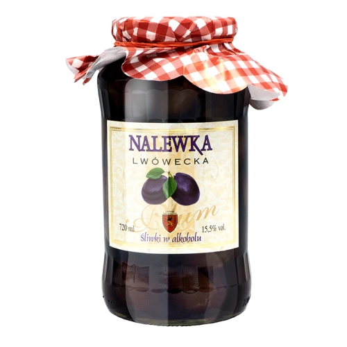 Nalewka Lwówecka Śliwki w alkoholu 720 ml