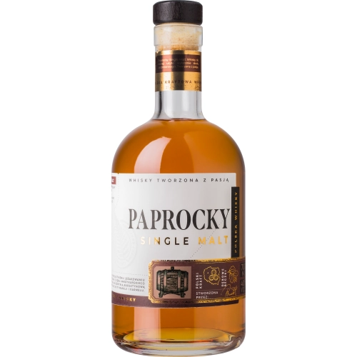 Whisky Paprocky Single Malt 700 ml