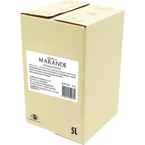 Reserve de Marande Chardonnay (Bag In Box) 5L