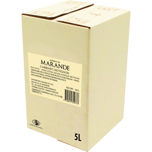 Reserve de Marande Cabernet Sauvignon (Bag In Box) 5L